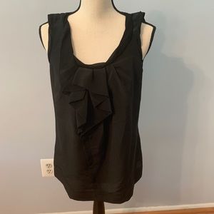 Bcbgeneration Ruffle Chiffon Tank Top